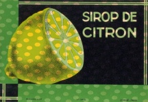 Vintage Lemon Lime Label