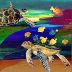 Sea Turtles Digital Art