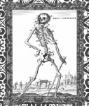 Vintage Halloween Skeleton