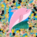 Ocean Sea Dolphin Illustration