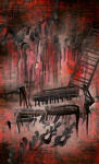 Abstract Music Piano Digital Art