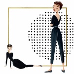 Audrey Hepburn Character Poster