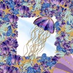 Jellyfish Ocean Sea Illustration