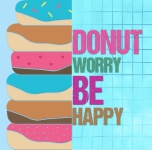 Donut Happy Poster