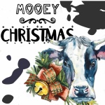 Cute Cow Christmas Greeting
