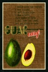 Guacamole Recipe Poster