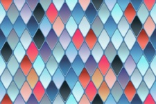 Checkered Pattern Tiles Background