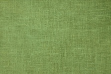 Linen Textile Background Green