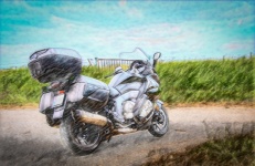 Motorcycle, BMW, Photo Editing