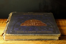 Old Tattered Book Containing Songs