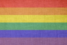 Rainbow LGBT Textile Background