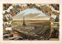 Travel Paris France Postcard