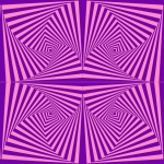 Retro Pattern Background Illusion