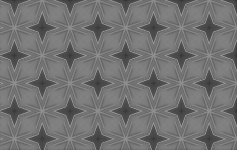 Star Shapes Silver Wallpaper