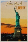 Statue Of Liberty Travel Poster