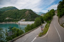 Reservoir, Landscape, Mountain Road