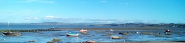 Sunny Panorama Morecambe Bay
