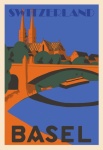 Switzerland, Basel Travel Poster