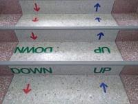 Up Down Stairs Arrows Rule