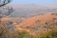 View Over Hills And Slopes