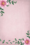 Vintage Floral Background Paper