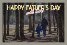 Vintage Father&039;s Day Card