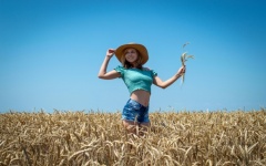Wheat, Girl In The Field