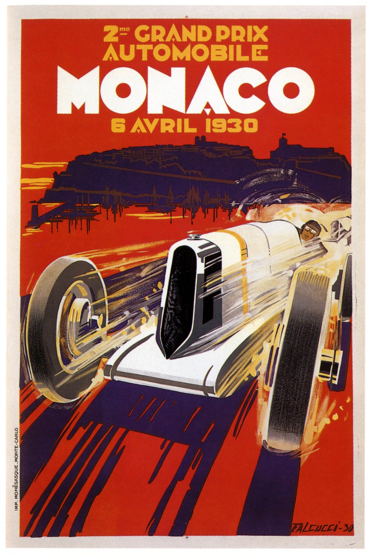 1930 Monaco Grand Prix Race