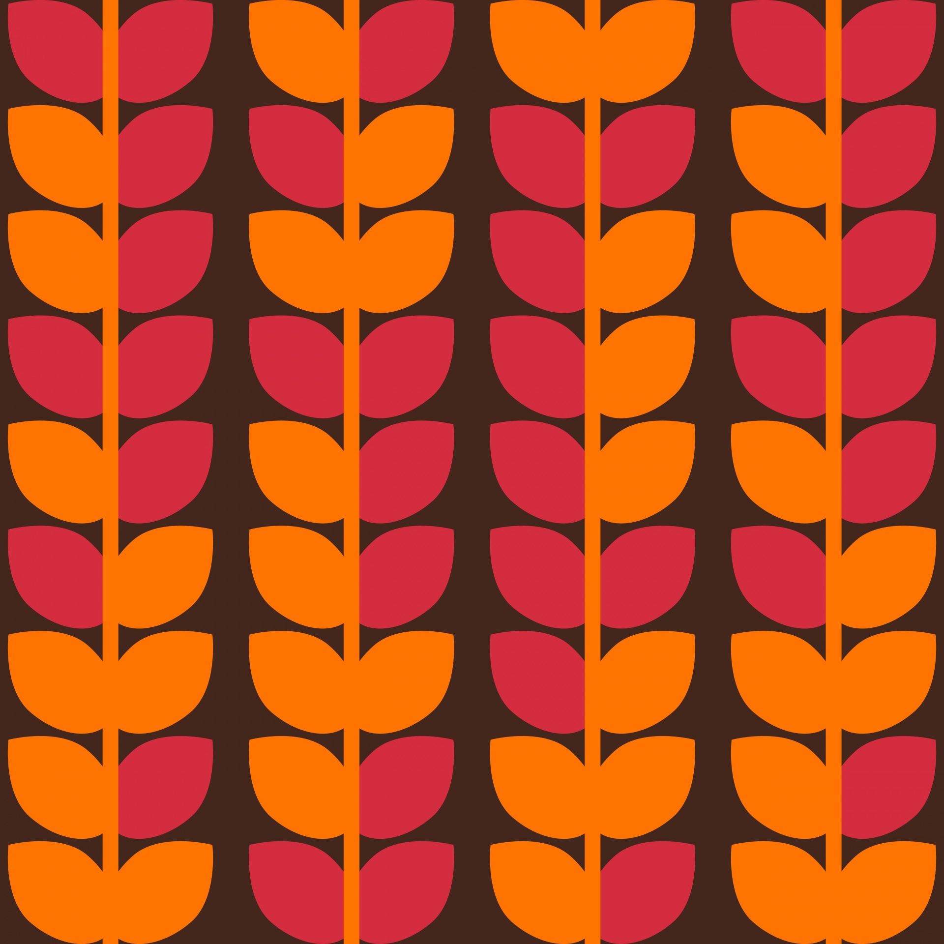 Autumn Leaves Background Pattern