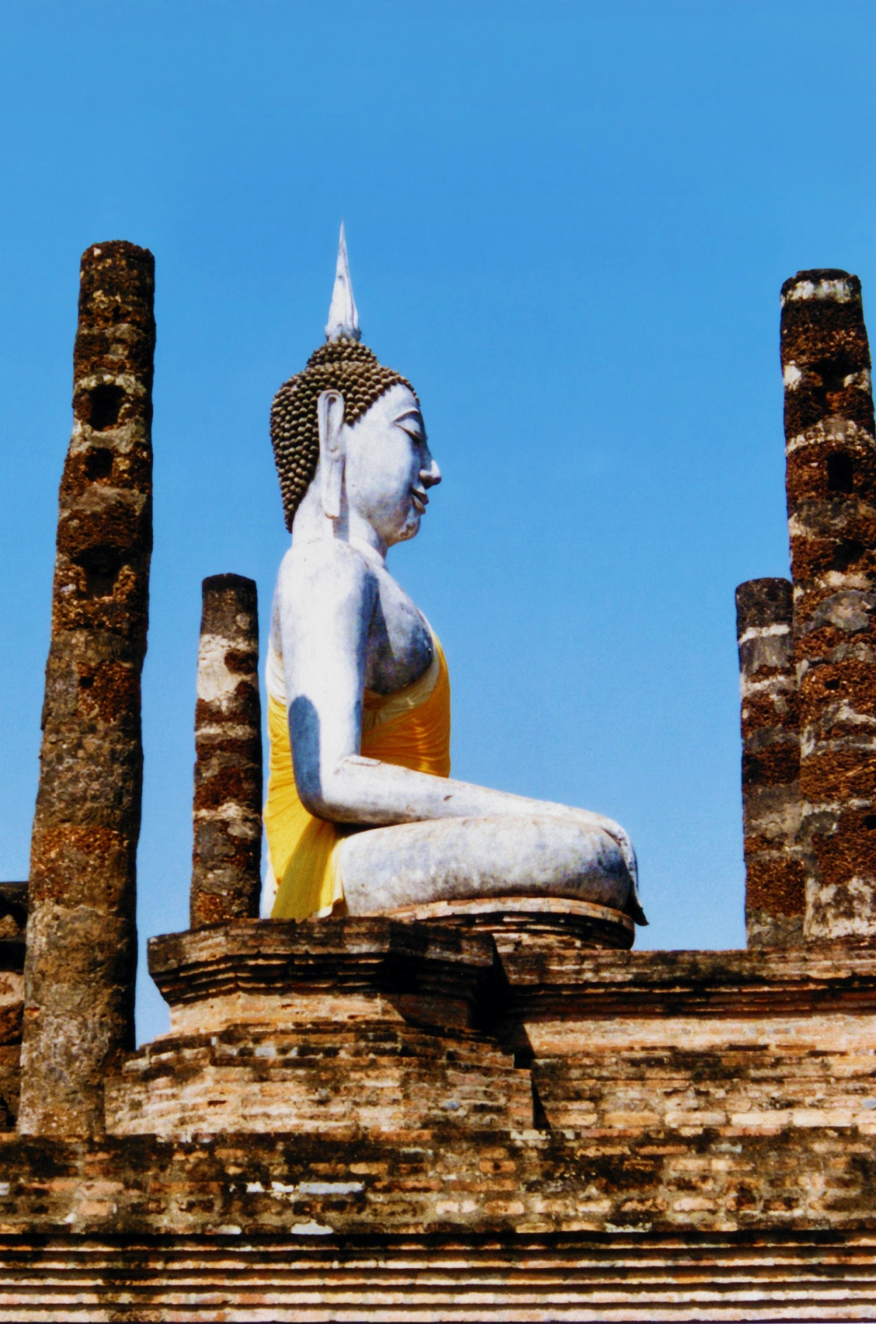 Buddha In Sukhothai Ruins
