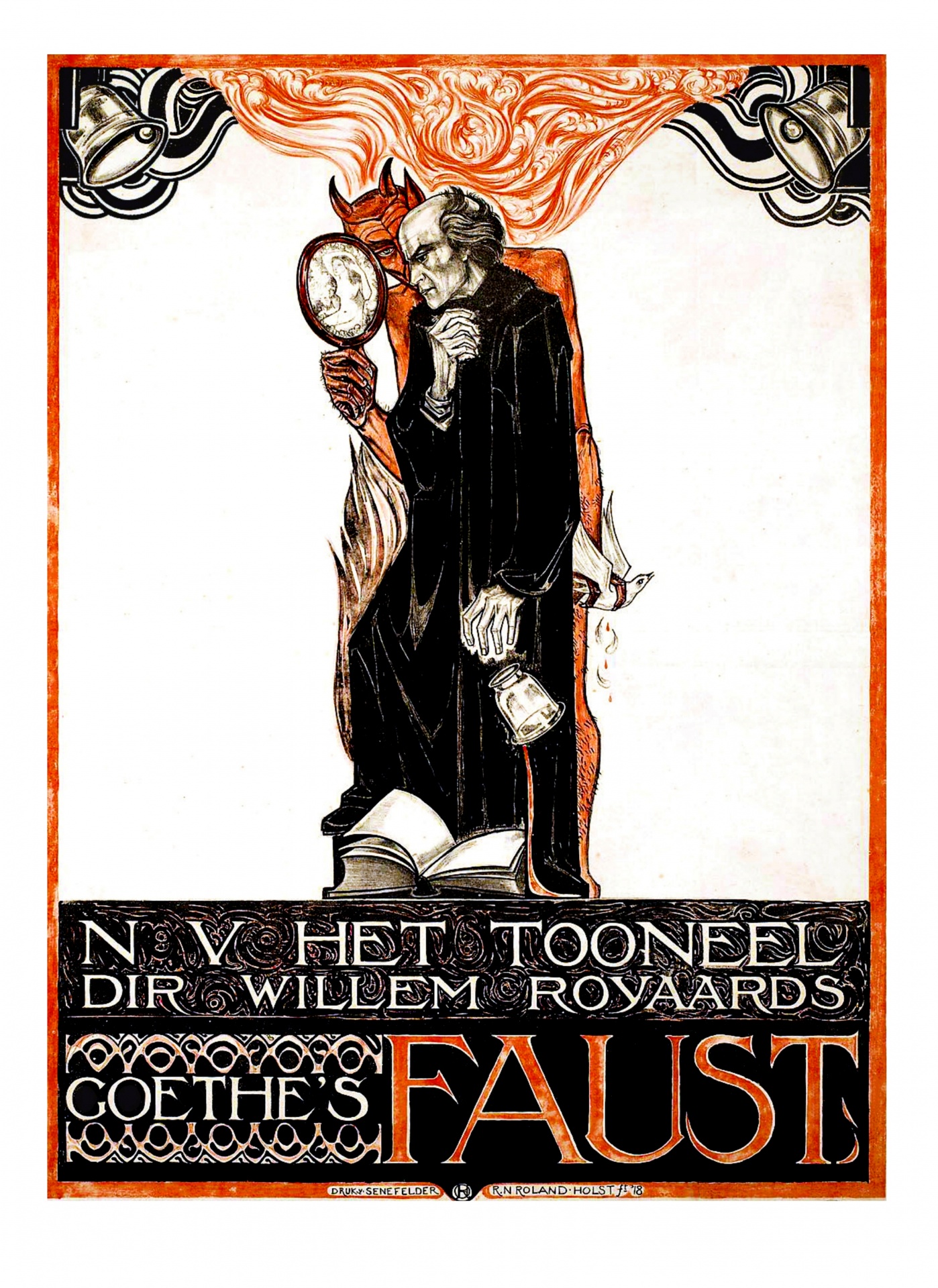 Goethe Faust Vintage Poster