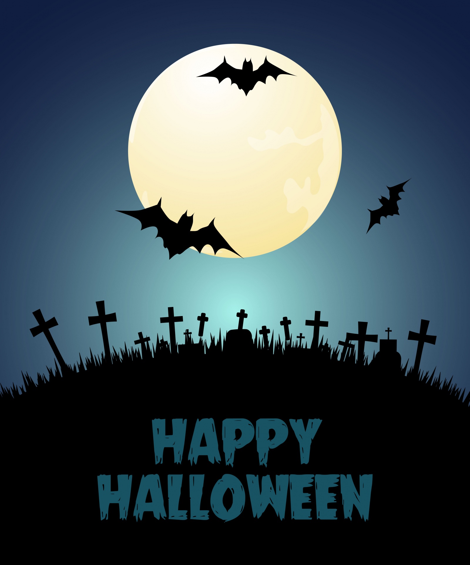 Halloween Background Poster Invite