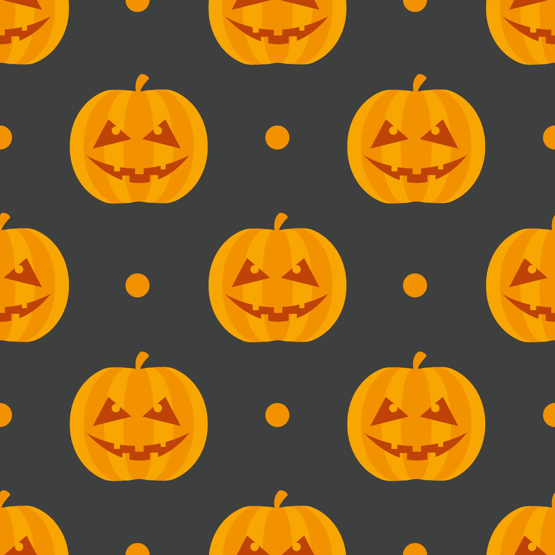 Halloween Pumpkin Backdrop Pattern
