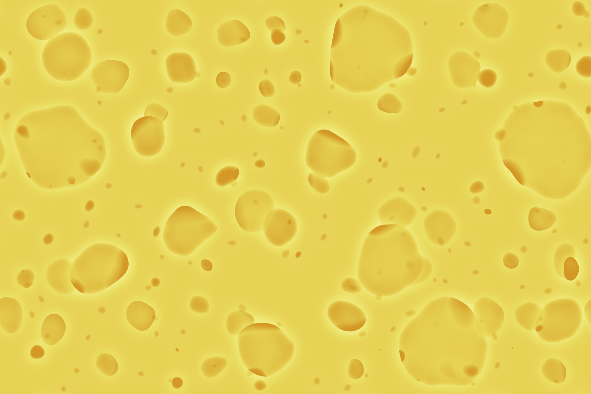 Cheese Texture Background Yellow