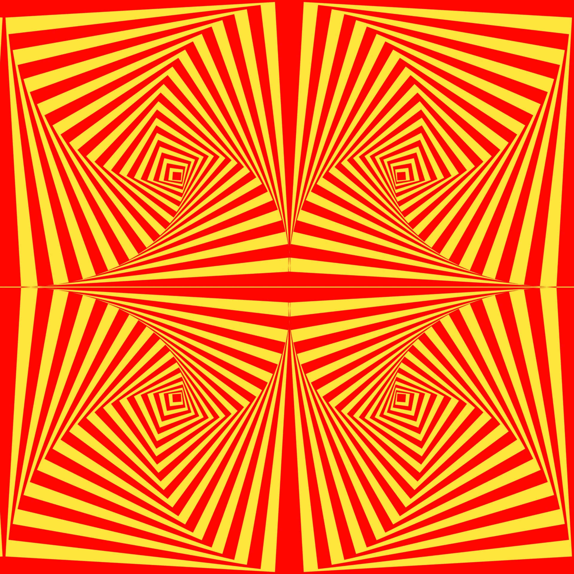 Retro Pattern Background Optical Illusion Deception