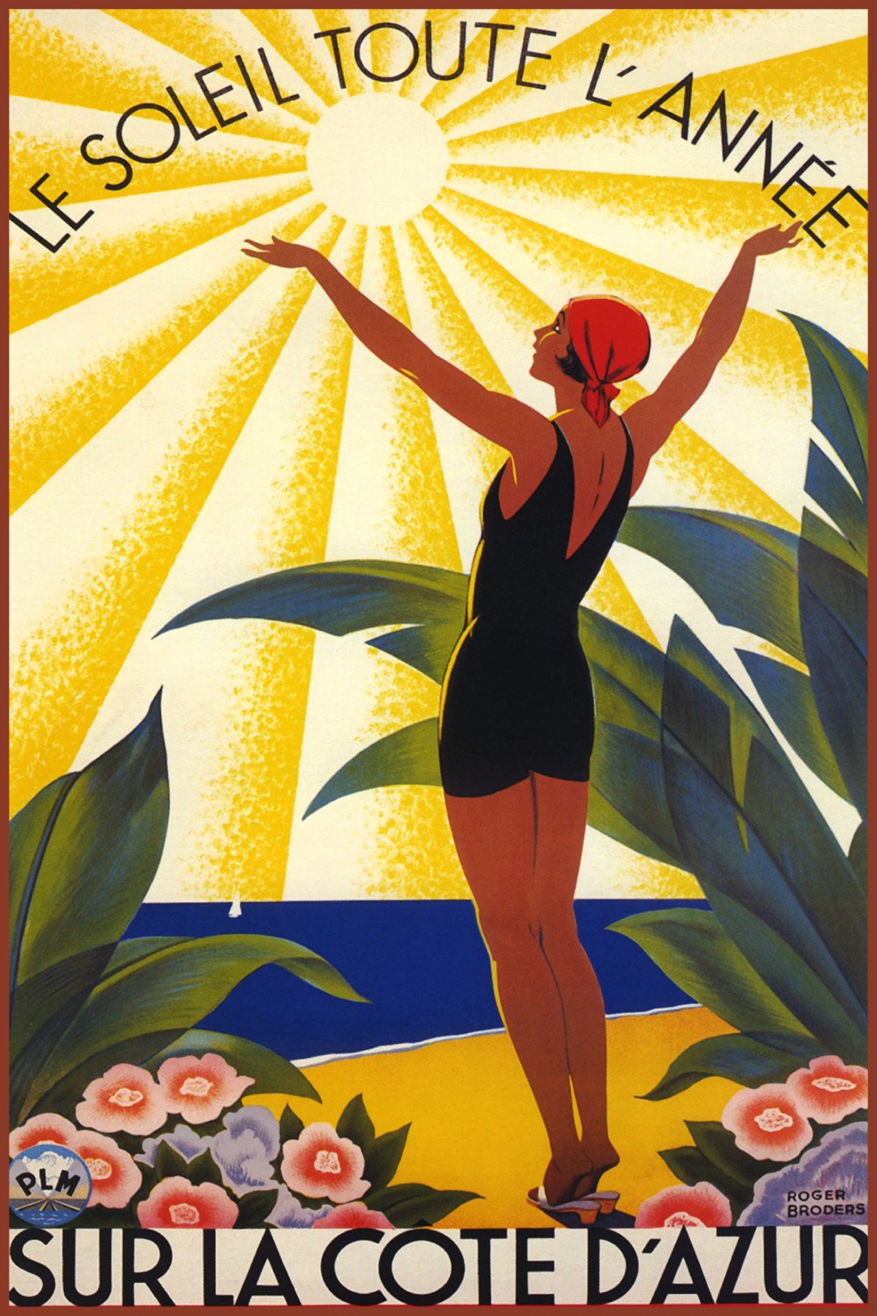 Vintage Travel Poster France