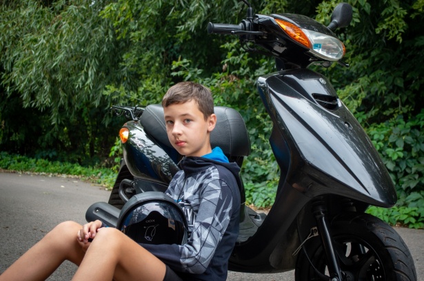 Scooter, Teenager, Guy, Motorcycle Free Stock Photo - Public Domain Pictures