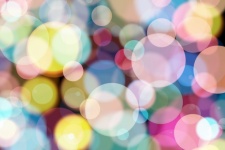 Abstract Bokeh Background Dots