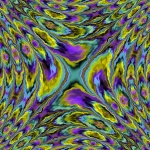 Abstract Fractal Art Background