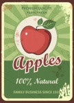 Apples Vintage Advertising Poster