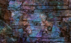 Brick Wall Grunge Background