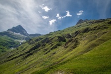 Mountain Landscape, French Alps Mountain