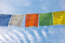 Buddhist Prayer Flags