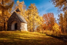 Chapel In Autumn