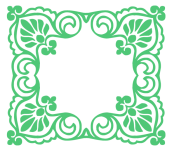 Emerald Green Decorative Frame