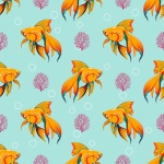 Fish Tropical Pattern Background