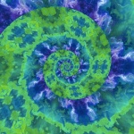 Fractal Abstract Swirl Background