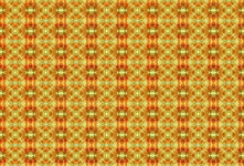 Gold & Amber Colored Repeat Pattern