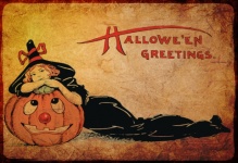 Happy Halloween Witch Pumpkin