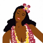 Hawaiian Woman Portrait